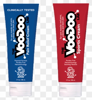 Use Voodoo Pain Relief Cream In Combination With Our - Packaging And Labeling Clipart