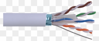 Category 6 F/utp En Series 23 Awg 4 Pair Shielded Cable - F Utp Cat 6 Clipart