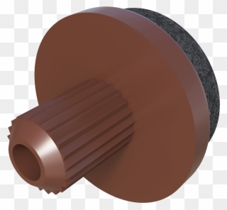 Felt Stem Glides - Circle Clipart