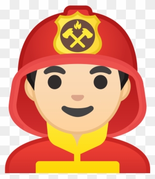 Download Svg Download Png - Firefighter Emoji Clipart