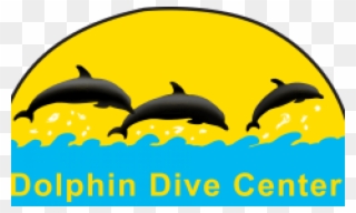 Cropped Dolphine Dive Logo1 Clipart