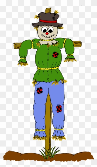 Clip Art Scarecrow - Png Download
