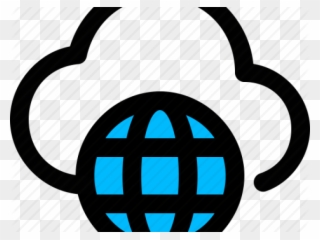 Cloud Computing Clipart Internet Symbol - Circle - Png Download