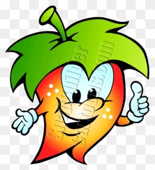 Fruit Mascot Logo - Illustration Clipart
