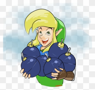 Bomb Clipart Link - Zelda Bombs Hyrule Warriors - Png Download