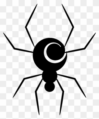 534 X 640 5 - Spider Vector Png Clipart