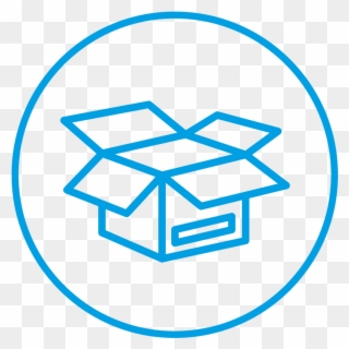 General Cargo - Think Outside The Box Icon Clipart