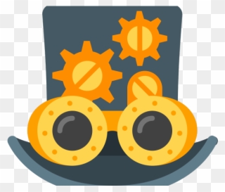 Steampunk Clipart Gear Icon - Icon - Png Download