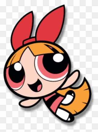 Free Png Download Cartoon Network Characters Png Images - Powerpuff Girls Blossom Clipart