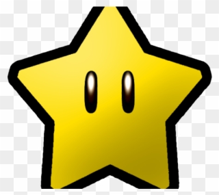Night Sky Clipart Mario - Super Mario Star Clipart - Png Download