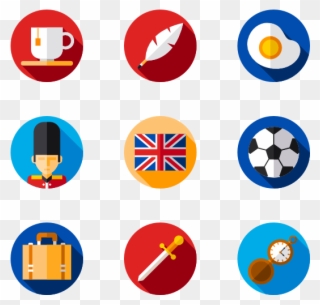 Icons Free England - United Kingdom Icon Png Clipart