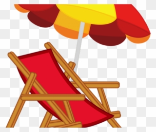 Chair Clipart Retirement - Simple Beach Chair Clipart - Png Download