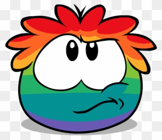 Funny Png Images - Club Penguin Puffles Negro Clipart
