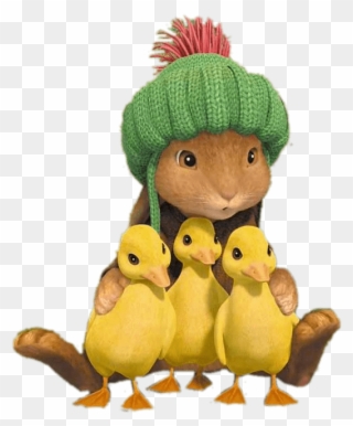 Benjamin Bunny And Three Ducklings - Benjamin Bunny Png Clipart