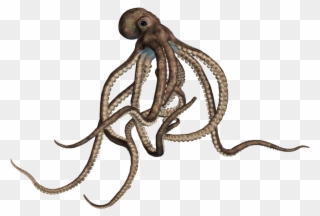 Tentacle Monster Alpha Png - Octopus Png Clipart