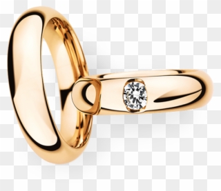 Prev - Next - Trauringe-klassisch - Simple Gold Wedding Rings For Women Clipart