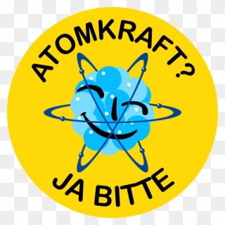 Atomkraft Ja Bitte - Nuclear Power Yes Clipart