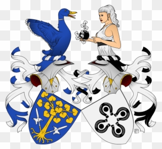 Wappen Bardt/freitag Allianzwappen - Escudo De Armas De Mujeres Clipart