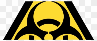 The Real Zombie Apocolypse - Biohazard Symbol Clipart