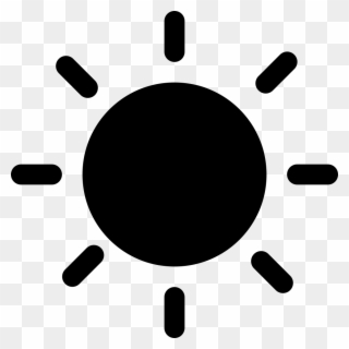 980 X 980 17 - Black Sun Symbol Clipart