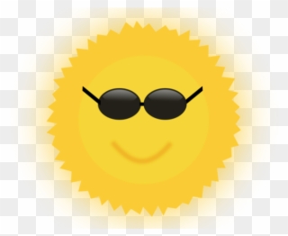 Sun Clipart Sunglasses - Cool Sun Transparent - Png Download