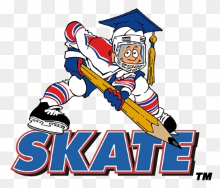 Skaters Keep Achieving Through Education Clipart