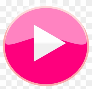 Pink Play Icon Clip Art At Clkercom Vector - Play Button Png Pink Transparent Png