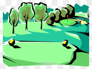 Golf Course Clipart Father's Day - Illustration - Png Download