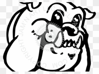 Bulldog Clipart Friendly - Friendly Bulldog Clip Art - Png Download