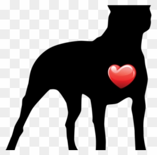 Pit Bull Clipart Valentine - Horse - Png Download