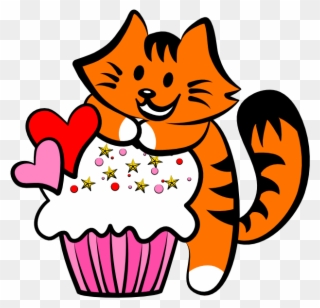 Kiki Adores Valentine Cupcake Clipart