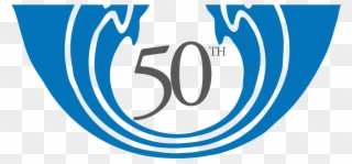 50th Anniversary Logo - Circle Clipart
