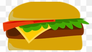 Hamburger Clipart Meal - Cheese Burger Clip Art - Png Download