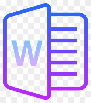 Microsoft Word Icon - Cool Microsoft Word Logos Clipart