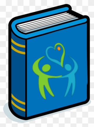 Kalp Nakli Kitapçığı - Smiling Book Clipart