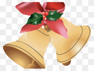 Christmas Bell Clipart Christmas Dinner - Christmas Clipart Colour - Png Download