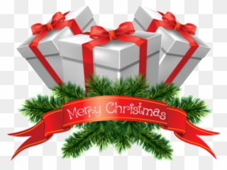 Merry Christmas Text Clipart Picsart Png - Merry Christmas Gift Png Transparent Png