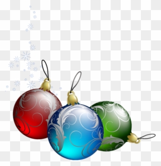 Christmas Theme Christmas Lights Clipart, Christmas - Clip Art Christmas Baubles Transparent - Png Download