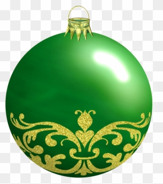 Baubles Clipart Object - Christmas Ornament Png Transparent