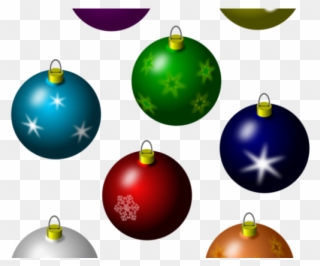 Christmas Ornament Clipart Bulb - Vector Graphics - Png Download
