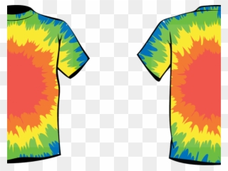 Shirt Clipart Shirt Outline - Tie Dye Shirt Transparent Background - Png Download