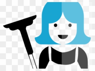 Maiden Clipart Cleaning Lady - Png Download