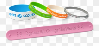 Girl Scout Wristbands - Girl Scouts Bracelet Clipart