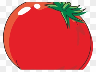 Tomato Clipart Red Object - Cartoon Tomato Vector Png Transparent Png