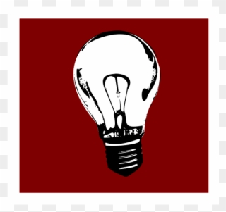 Lamp Clip Art - Incandescent Light Bulb - Png Download