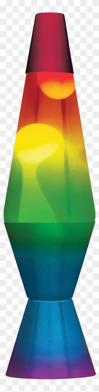 Clipart Lava Lamp - Rainbow Lava Lamp - Png Download