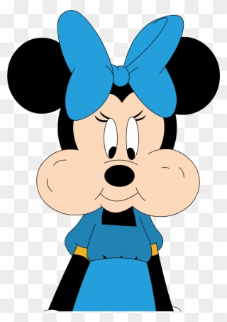 Minnie Mouse Puffy Cheeks Clipart