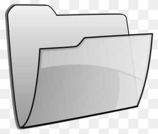 File Folder Vector Graphics - Icono Carpeta Transparente Clipart