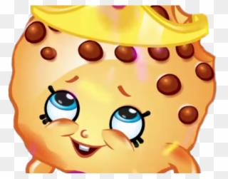 Biscuit Clipart Transparent Background - Shopkins Clipart Cookie Cookie - Png Download
