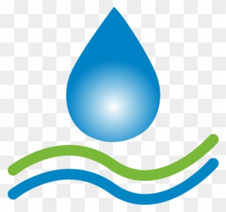 Waterdrop Clipart Water Treatment - Graphic Design - Png Download